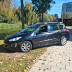 Peugeot 308 1.6 VTI 16V SW, 2013 Zwart, Auto's, Peugeot, Voorwielaandrijving, 65 €/maand, 4 cilinders, Zwart
