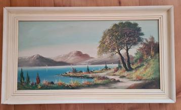 Vintage Schilderij, sixties, schilder Loli beschikbaar voor biedingen