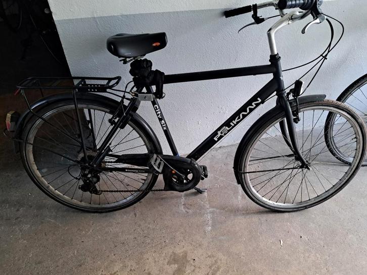Leuke Pelikaan City Six fiets te koop!, Fietsen en Brommers, Fietsen | Heren | Herenfietsen, Gebruikt, Overige merken, 53 tot 57 cm