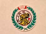 Ajax komt terug vintage logo sticker Amsterdam voetbal club, Verzamelen, Stickers, Ophalen of Verzenden, Zo goed als nieuw, Sport