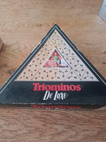 Triominos De Luxe - Vintage Bordspel beschikbaar voor biedingen