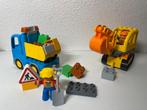 Duplo 10812 Rupsband-Graafmachine, Ophalen of Verzenden, Zo goed als nieuw, Complete set, Duplo
