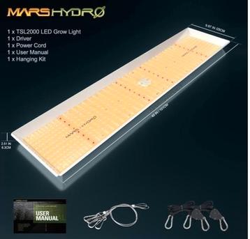Mars Hydro TSL2000 LED Kweeklamp - Zo goed als nieuw! beschikbaar voor biedingen