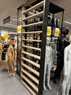 2x Zwaar metalen roomdividers met planken, Ophalen