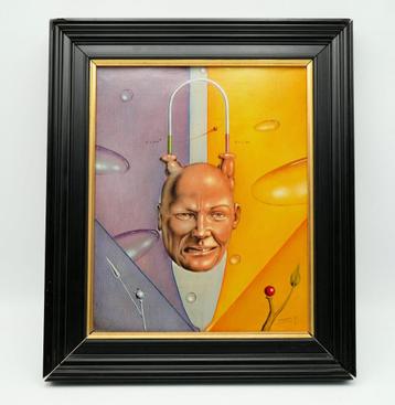 Uniek schilderij van de Utrechtse surrealist Joseph Bruyn beschikbaar voor biedingen