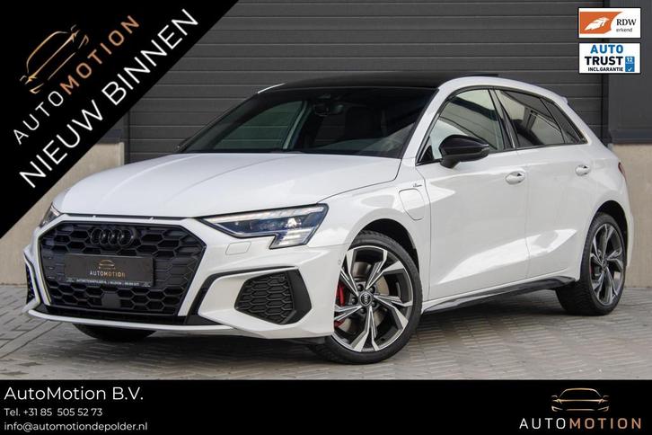 Audi A3 Sportback 45 TFSI e Sedition Comp. PANO MATRIX S LIN, Auto's, Audi, Bedrijf, Te koop, A3, ABS, Achteruitrijcamera, Adaptive Cruise Control