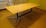 Vitra segmented tafel, design, chroom, zwart, Vitra, Eames, modern, 50 tot 100 cm, 150 tot 200 cm, Gebruikt