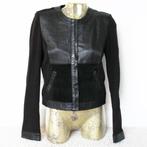 Schitterend Leren SuperTrash Jasje - 97 (Maat 40) € 55,-, Maat 38/40 (M), Supertrash, Zwart, Ophalen of Verzenden