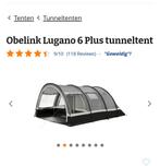 Lugano 6 persoonstent, Caravans en Kamperen, Tenten, Ophalen, Gebruikt, Tot en met 6