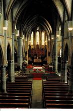 Cuijk, interieur Martinus Kerk, Verzamelen, Ophalen of Verzenden, Ongelopen, Noord-Brabant