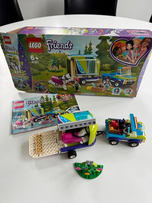 Lego Friends Mia’s Paardentrailer 41371, Kinderen en Baby's, Speelgoed | Duplo en Lego, Zo goed als nieuw, Lego, Complete set