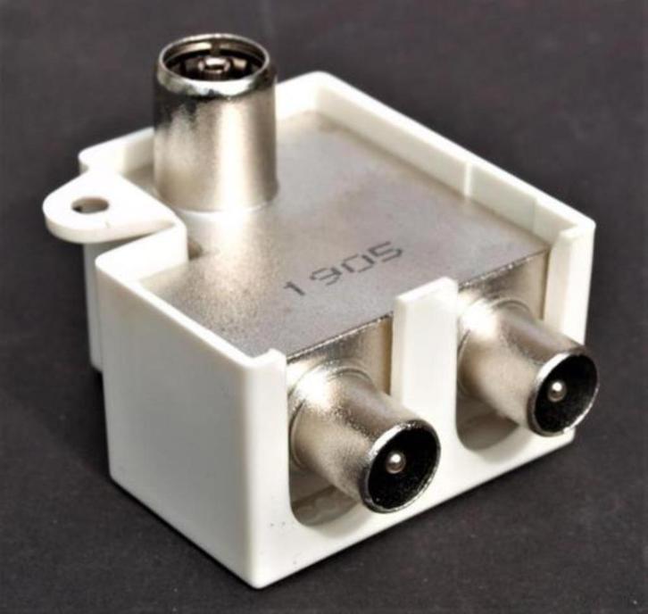 Braun Telecom POA 01-B - tweeweg COAX splitter TV - nieuw, Audio, Tv en Foto, Audiokabels en Televisiekabels, Nieuw, Coaxiale kabel