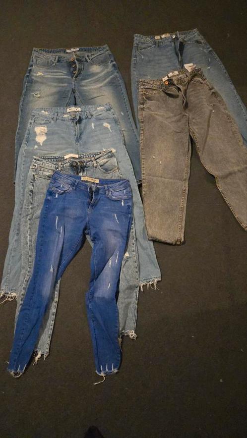 Diverse spijkerbroeken maat 42 ( XL), Kleding | Dames, Spijkerbroeken en Jeans, Zo goed als nieuw, Overige jeansmaten, Blauw, Ophalen