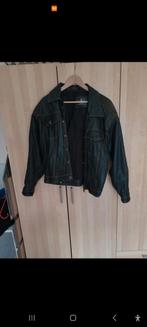 Vintage leren jack Francisco Design m, Francisco Design, Ophalen of Verzenden, Gedragen, Zwart