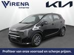 Kia Picanto 1.0 GDI DynamicPlusLine - DEMO - Navigatie - Ach, Auto's, 12 maanden, Stof, 63 pk, Zwart