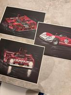 Alfa Romeo Posters - Giorgio Alisi - Set van 3, Antiek en Kunst, Ophalen of Verzenden