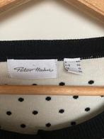 Peter Hahn vest zwart met witte stippen zijde maat 44, Peterh-Hahn-Platz 1 73649 Winterbach, Zwart, Maat 42/44 (L), Service@peterhahn.de