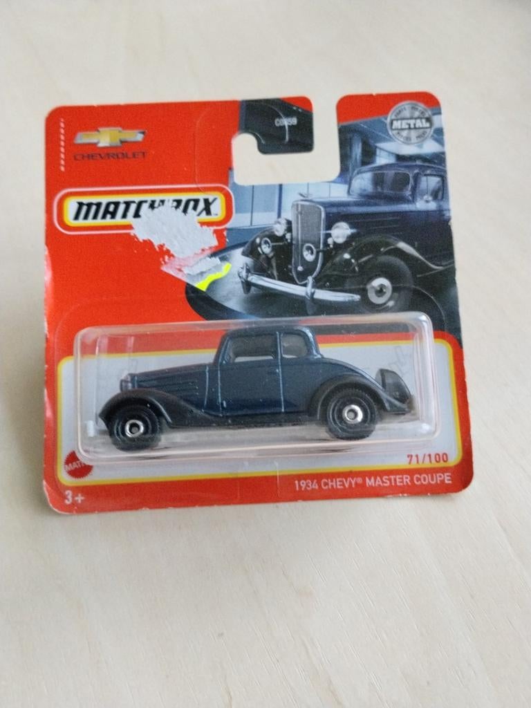 Matchbox 1934 Chevy master coupe, Ophalen of Verzenden, Nieuw, Auto