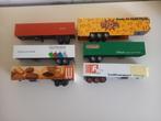 6 lion car opleggers, Ophalen of Verzenden, Gebruikt, Bus of Vrachtwagen, Lion Toys