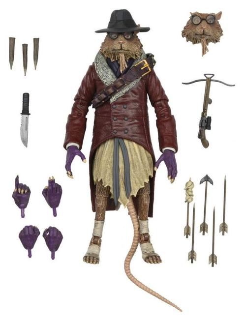 Universal Monsters x Teenage Mutant Ninja Turtles Splinter, Verzamelen, Film en Tv, Nieuw, Actiefiguur of Pop, Ophalen of Verzenden