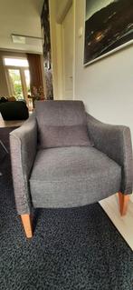 Topform fauteuil. Design. Grijs. Gratis!, Huis en Inrichting, Fauteuils, Ophalen, Gebruikt, Stof