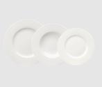Villeroy & Boch 18 delig Basic White Starterset, Ophalen, Nieuw, Bord(en), Overige stijlen
