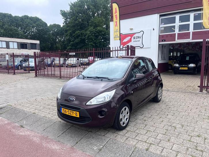 Ford Ka 1.2 69pk Cool &amp; Sound, Auto's, Ford, Bedrijf, Te koop, Ka, ABS, Airbags, Airconditioning, Boordcomputer, Centrale vergrendeling