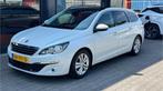 Peugeot 308 SW 1.6 BlueHDI 120Pk Blue Lease Executive Panora, Auto's, Stof, Gebruikt, 4 cilinders, Wit