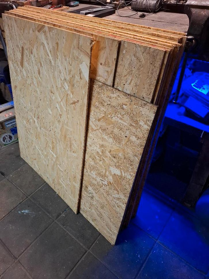 OSB platen, Doe-het-zelf en Verbouw, Platen en Panelen, Zo goed als nieuw, Hout, Ophalen