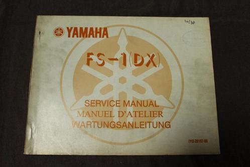 Yamaha FS1 DX 1977 service manual wartungsanleitung FS1DX, Fietsen en Brommers, Handleidingen en Instructieboekjes, Gebruikt, Ophalen of Verzenden