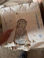6 pakken hoogglans tegels zwart/wit/grijs, Doe-het-zelf en Verbouw, Tegels, Graniet, Ophalen of Verzenden, Zo goed als nieuw, 20 tot 40 cm
