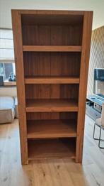 GRATIS ! Boekenkast van acaciahout, Ophalen, Gebruikt, Hout