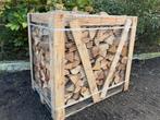 Pallet Gedroogd haardhout €195 ✅, Minder dan 3 m³, Ophalen, Overige houtsoorten, Stammen