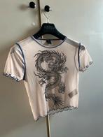 Urban Outfitters mesh top, Maat 38/40 (M), Zwart, Ophalen of Verzenden, Zo goed als nieuw