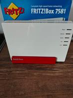 Fritzbox 7581 bvdsl vdsl glasvezel router, Ophalen of Verzenden, Zo goed als nieuw, Router met modem, AVM FRITZ!Box