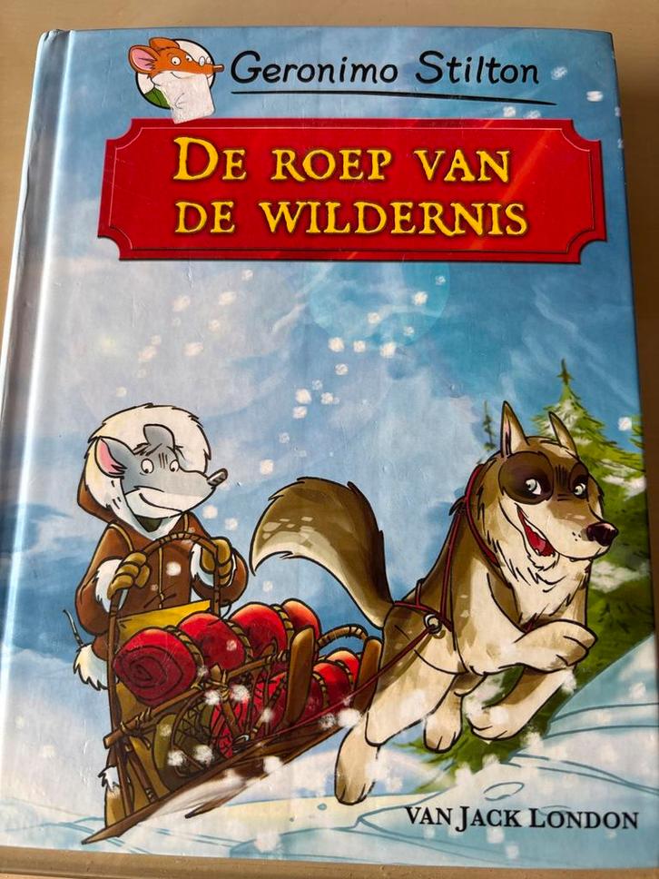 Geronimo Stilton - De roep van de wildernis, Boeken, Kinderboeken | Jeugd | onder 10 jaar, Zo goed als nieuw, Fictie algemeen