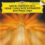 Widor, Vierne, Simon Preston – Symphony No. 5 / Carillon D, Cd's en Dvd's, Ophalen of Verzenden, Romantiek, Gebruikt, Orkest of Ballet
