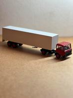 DAF 2600 + trailer  (lion-car), Hobby en Vrije tijd, Modelauto's | 1:50, Verzenden, Zo goed als nieuw, Bus of Vrachtwagen, Lion Toys