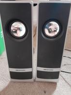 Medion Speakers, Audio, Tv en Foto, Luidsprekers, Gebruikt, Minder dan 60 watt, Front, Rear of Stereo speakers, Ophalen