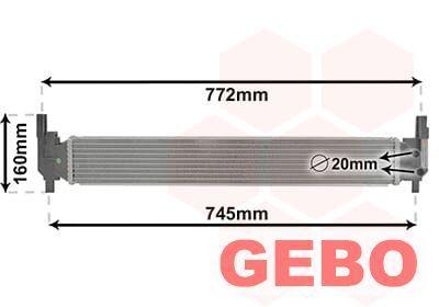 Volkswagen Polo 6R 2009/2014 radiateur watergekoelde interco, Auto-onderdelen, Motor en Toebehoren, Volkswagen, Gebruikt, Ophalen of Verzenden