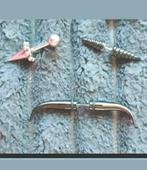 Spikes verschillende, Sieraden, Tassen en Uiterlijk, Piercings, Verzenden, Nieuw, Staal, Overige typen