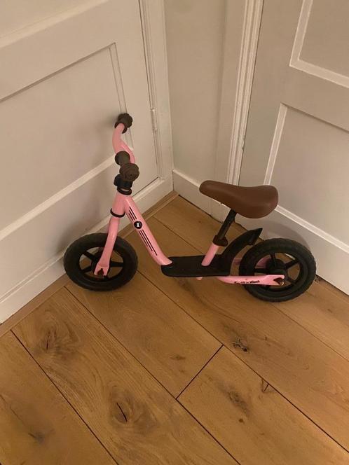 Angels and bandits roze loopfiets, Kinderen en Baby's, Speelgoed | Buiten | Voertuigen en Loopfietsen, Gebruikt, Loopfiets, Ophalen