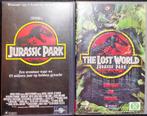 Jurassic Park 1 en 2 VHS, Cd's en Dvd's, VHS | Film, Ophalen of Verzenden, Zo goed als nieuw