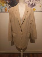 Mooie lange blazer van Ivy & You maat 46, Kleding | Dames, Beige, Maat 46/48 (XL) of groter, Ivy & You, Ophalen of Verzenden