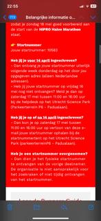 Halve marathon Utrecht HiPRO, Eén persoon