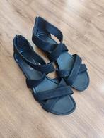 Ecco sandalen zwart - maat 42, Ophalen of Verzenden, Zo goed als nieuw, Zwart, Sandalen of Muiltjes