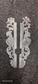 Friese stoelklok loodwerk papagaaien, Ophalen of Verzenden