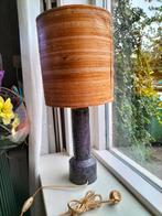 Pieter Groeneveld Vintage Tafellamp Keramiek jaren 60, Gebruikt, Geen, Vintage, Hout
