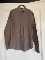 Profuomo overhemd maat 38-15 nieuwstaat, Kleding | Heren, Overhemden, Bruin, Halswijdte 38 (S) of kleiner, Ophalen of Verzenden