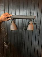 Plafondlamp ikea hektar 2 spots donkergrijs, Huis en Inrichting, Ophalen, Gebruikt